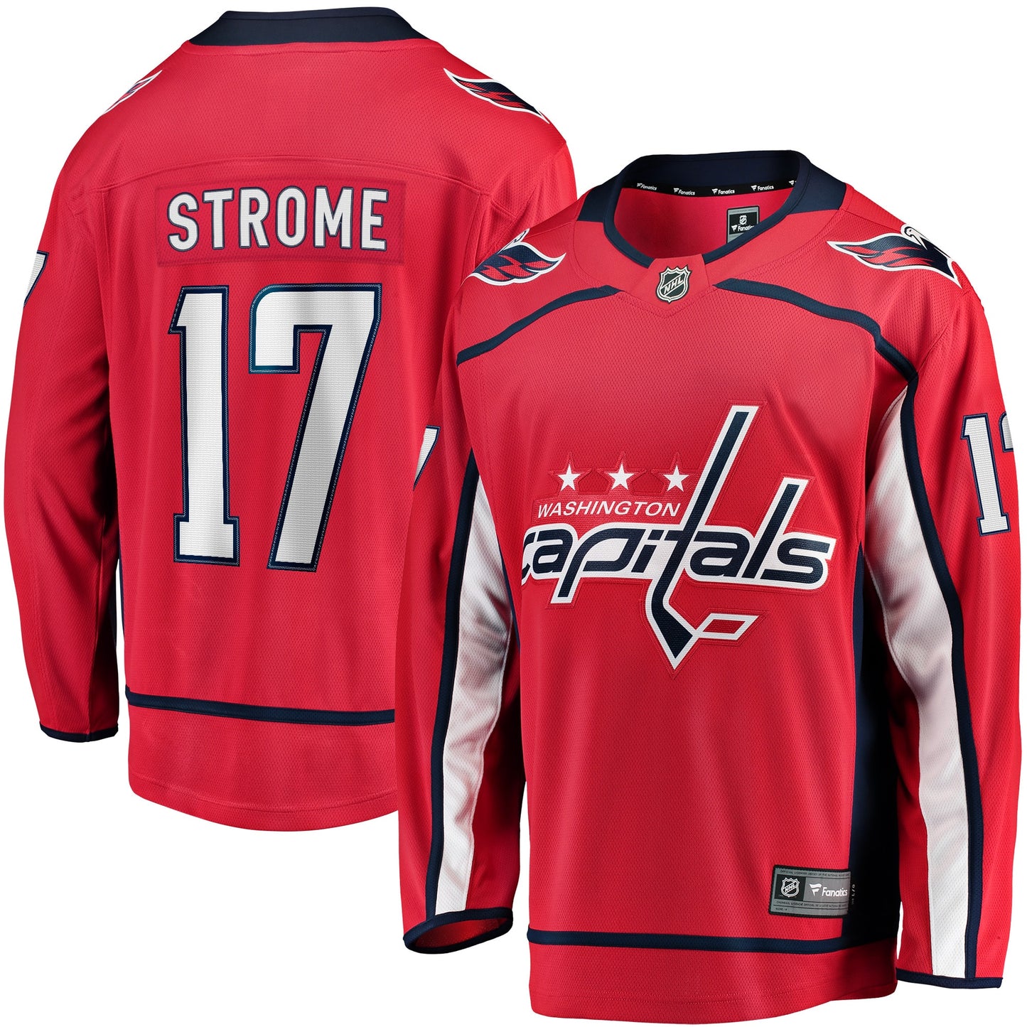 Dylan Strome Washington Capitals Fanatics Branded Home Breakaway Player Jersey - Red